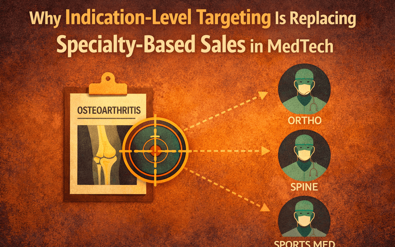 Why Indication-Level Targeting Is Replacing Specialty-Based Sales in MedTech
