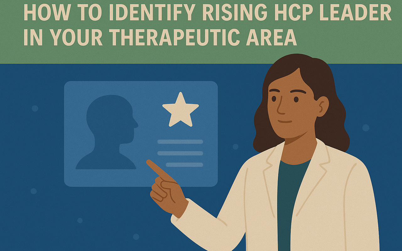 How to Identify Rising HCP Leaders in Your Therapeutic Area