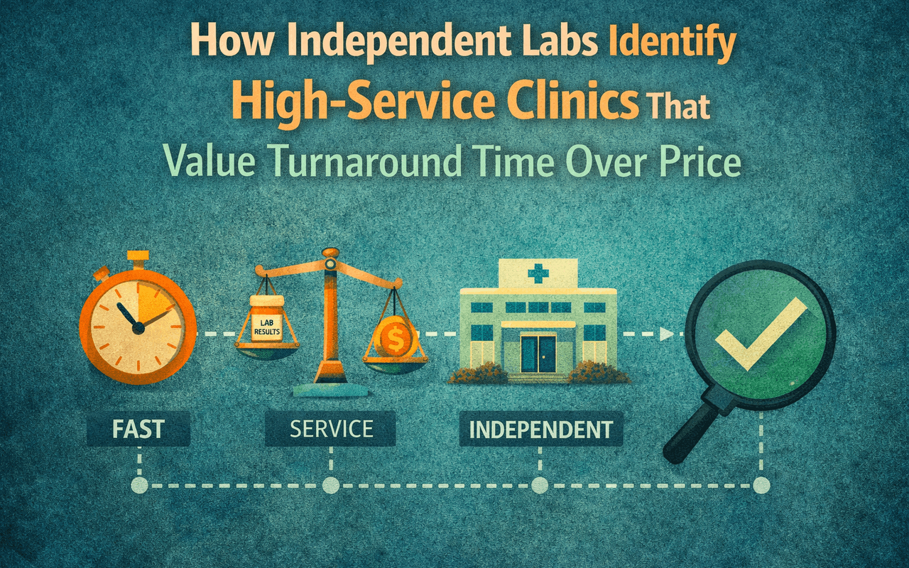 How Independent Labs Identify High-Service Clinics That Value Turnaround Time Over Price