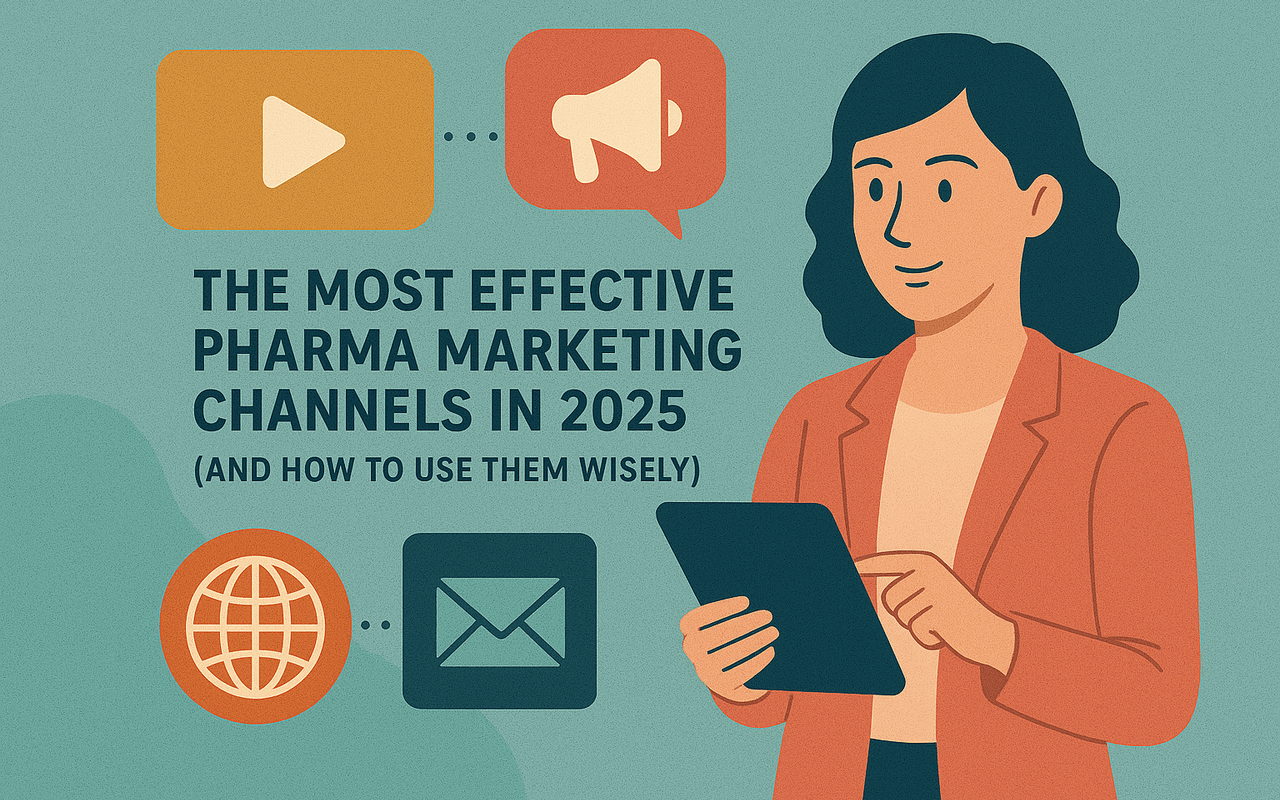The Most Effective Pharma Marketing Channels in 2025 (And How to Use Them Wisely)