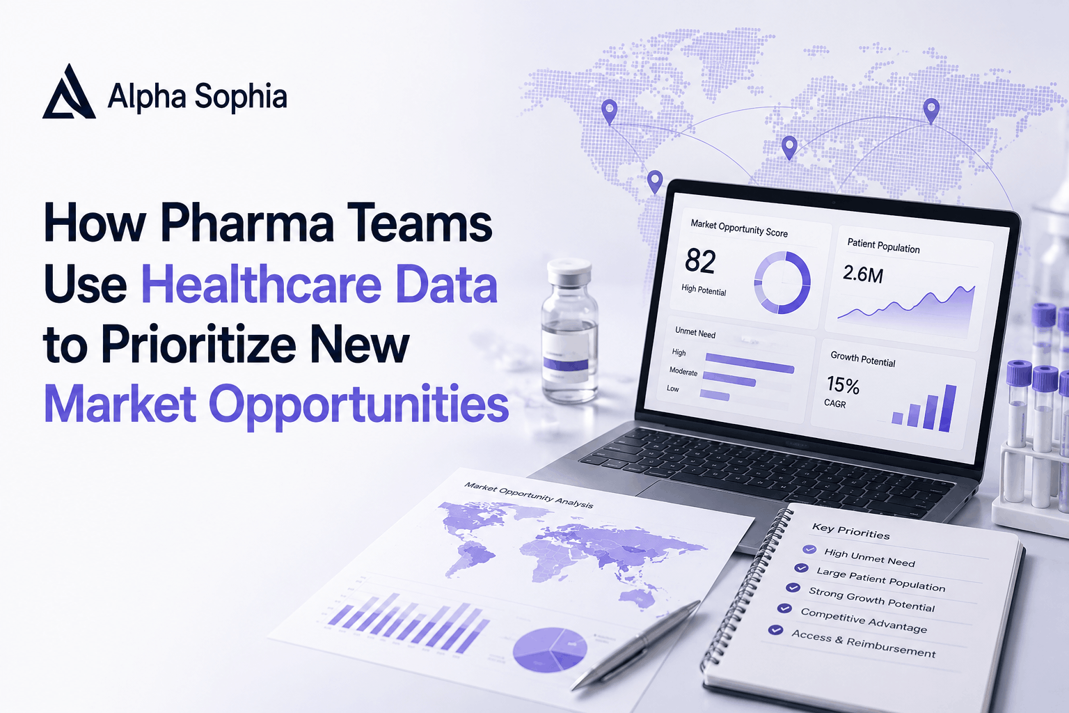How Pharma Teams Use Healthcare Data to Prioritize New Market Opportunities