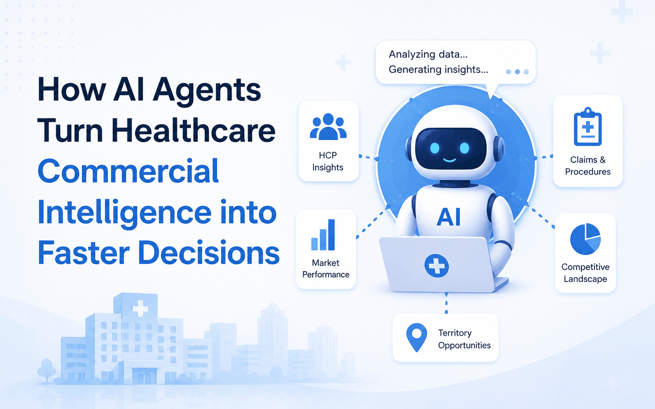 How AI Agents Turn Healthcare Commercial Intelligence into Faster Decisions