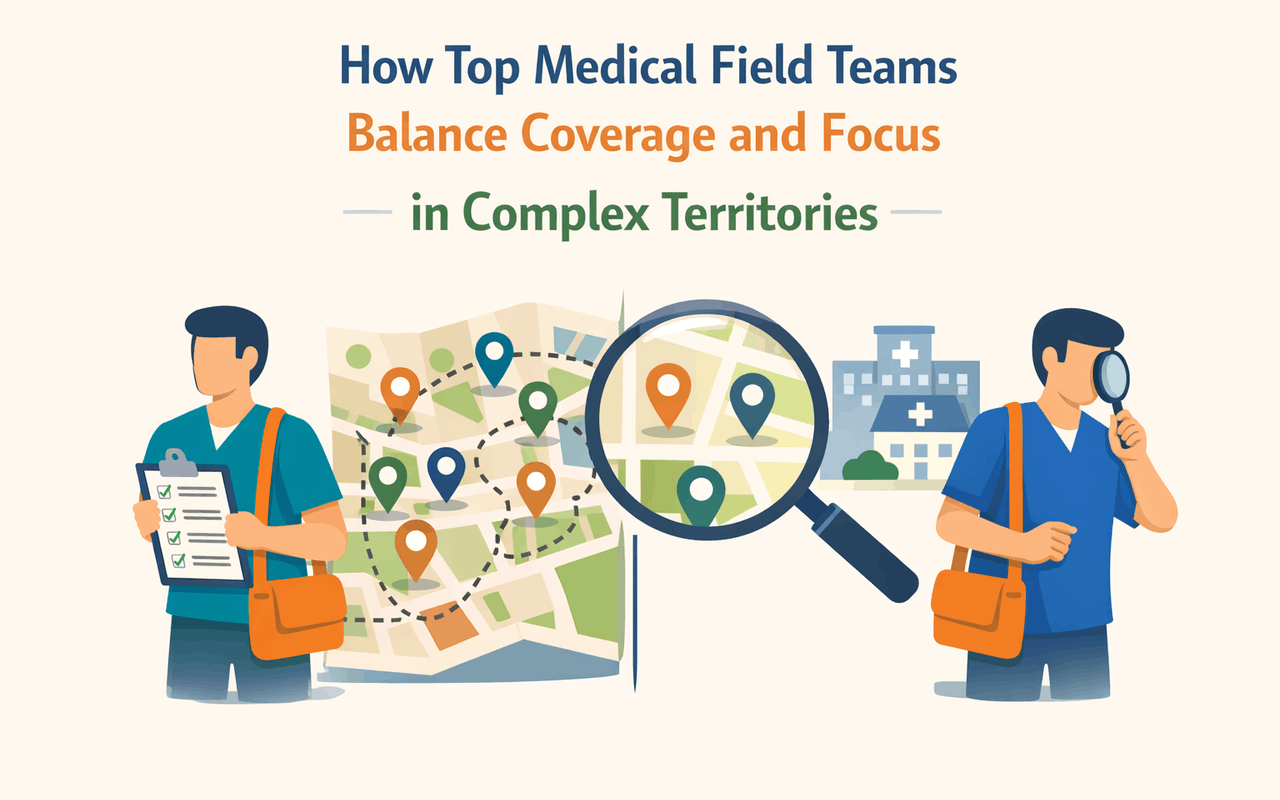 How Top Medical Field Teams Balance Coverage and Focus in Complex Territories
