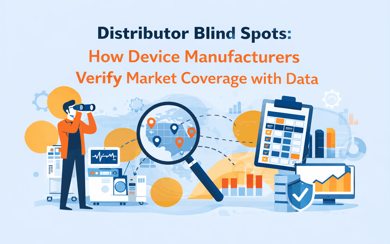 Distributor Blind Spots: How Device Manufacturers Verify Market Coverage with Data
