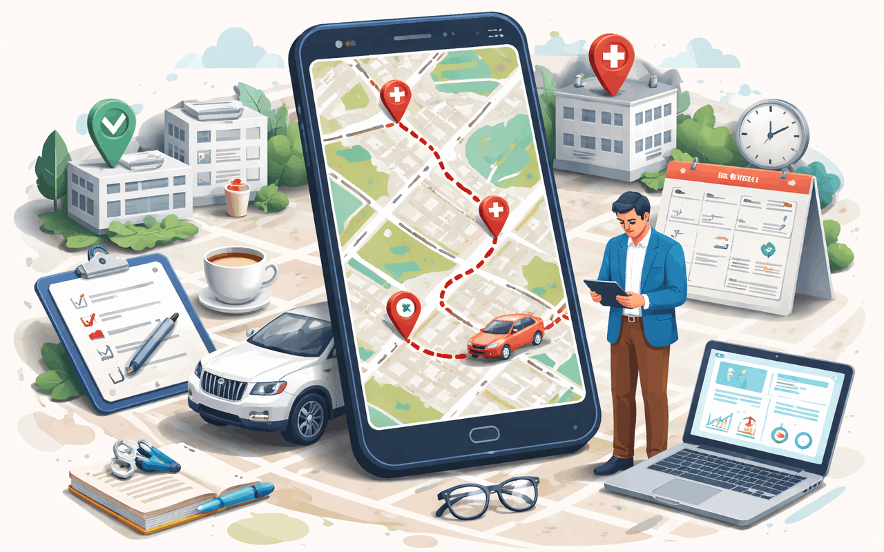 Route Optimization for Medical Sales Reps: How to Plan Smarter, More Productive Field Days