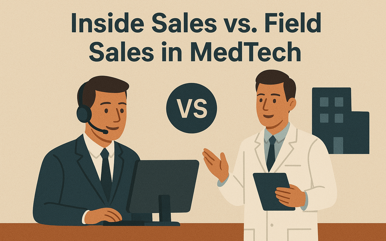Inside Sales vs. Field Sales in MedTech: How Data Intelligence Aligns Teams for Better HCP Engagement