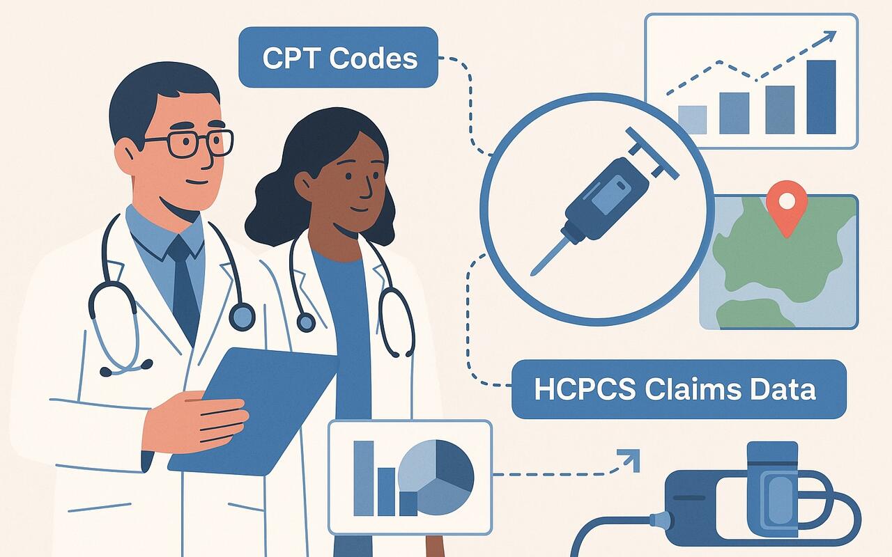 Unlocking MedTech Growth with CPT and HCPCS Claims Data: Smarter Physician Targeting and Market Expansion