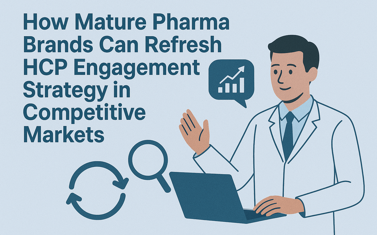 How Mature Pharma Brands Can Refresh HCP Engagement Strategy in Competitive Markets